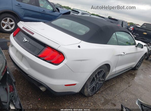 1FATP8UH2L5131743 2020 FORD MUSTANG White უკანა მარჯვენა