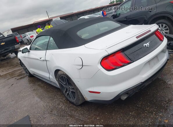 1FATP8UH2L5131743 2020 FORD MUSTANG White უკანა მარცხენა