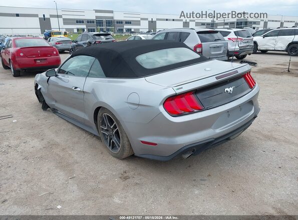 1FATP8UH3P5100376 2023 FORD MUSTANG Silver Trasero izquierdo