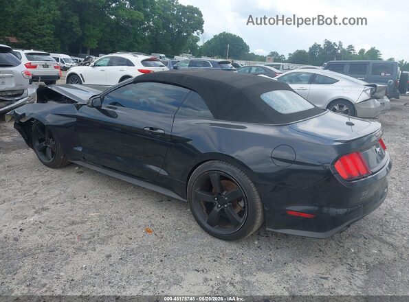 1FATP8UH4G5329066 2016 FORD MUSTANG Черный Задняя левая четверть