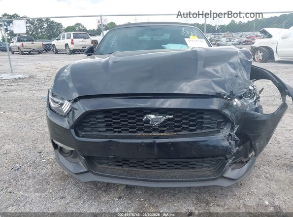 1FATP8UH4G5329066 2016 FORD MUSTANG Черный Вид щитка приборов