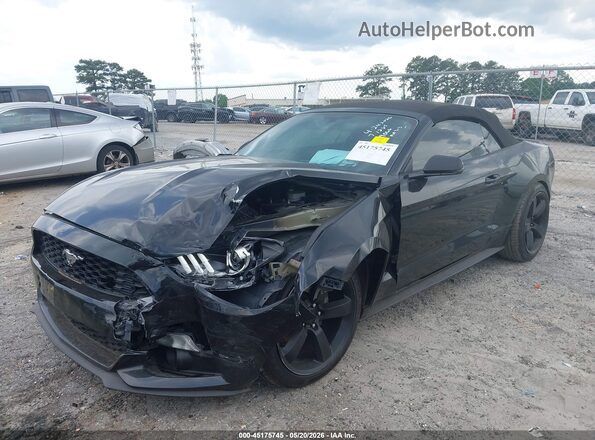 1FATP8UH4G5329066 2016 FORD MUSTANG Черный Вид спереди