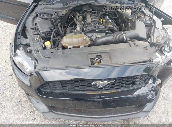 1FATP8UH4G5329066 2016 FORD MUSTANG Черный Вид сзади