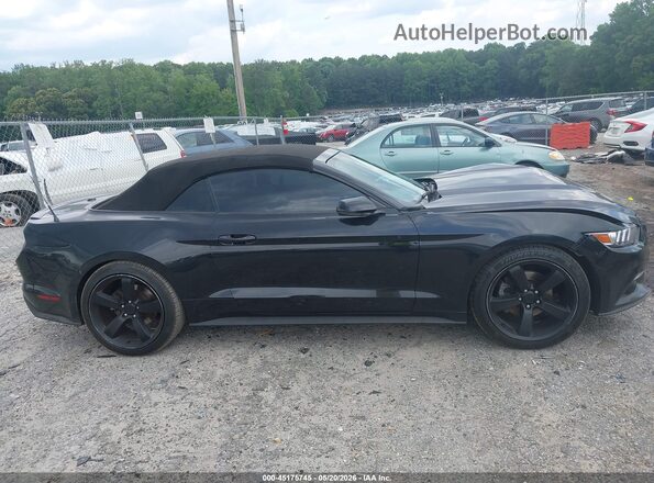 1FATP8UH4G5329066 2016 FORD MUSTANG Черный Вид задней части салона