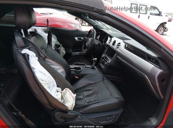 1FATP8UH4L5179759 2020 FORD MUSTANG Red Вид салону спереду