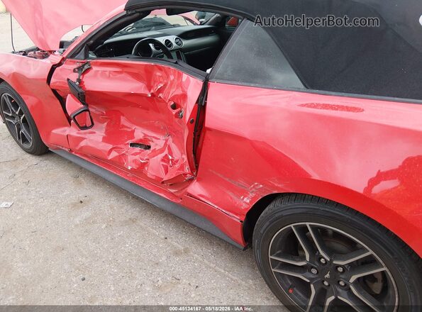 1FATP8UH4L5179759 2020 FORD MUSTANG Red Вид спереду