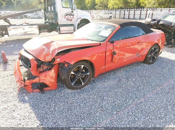 1FATP8UH5G5299950 2016 FORD MUSTANG Оранжевый Передняя левая четверть