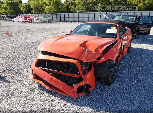 1FATP8UH5G5299950 2016 FORD MUSTANG Оранжевый Вид спереди