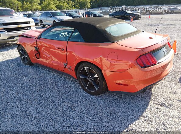 1FATP8UH5G5299950 2016 FORD MUSTANG Оранжевый Задняя левая четверть