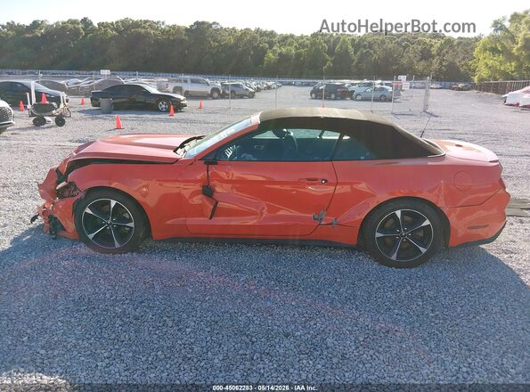 1FATP8UH5G5299950 2016 FORD MUSTANG Оранжевый Панорамный вид салона 360°