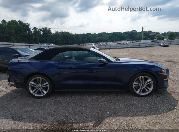 1FATP8UH5J5165656 2018 FORD MUSTANG Синий 
