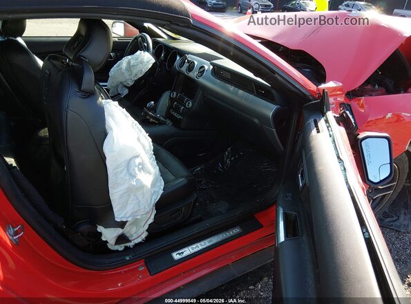 1FATP8UH5L5137892 2020 FORD MUSTANG Red წინა სალონის ხედი