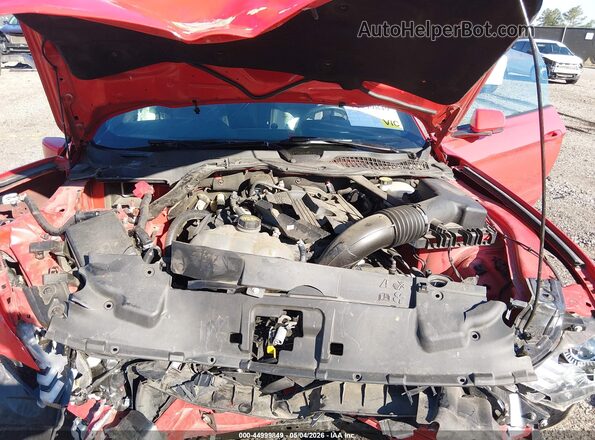 1FATP8UH5L5137892 2020 FORD MUSTANG Red უკანა ხედი