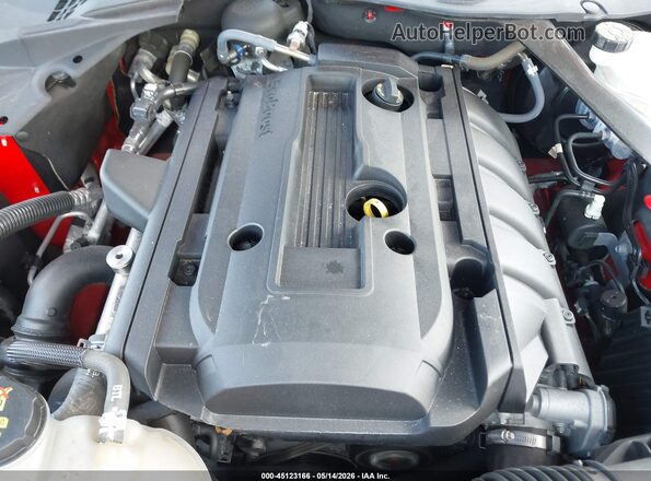 1FATP8UH6L5108014 2020 FORD MUSTANG Red Вид ззаду