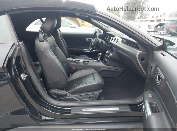 1FATP8UH6M5121024 2021 FORD MUSTANG Black Սալոնի դիմացի տեսք