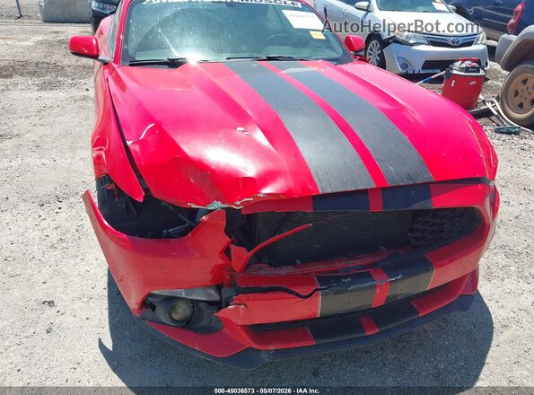 1FATP8UH7G5227132 2016 FORD MUSTANG Red წინა ხედი