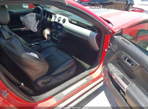 1FATP8UH7G5227132 2016 FORD MUSTANG Red წინა სალონის ხედი