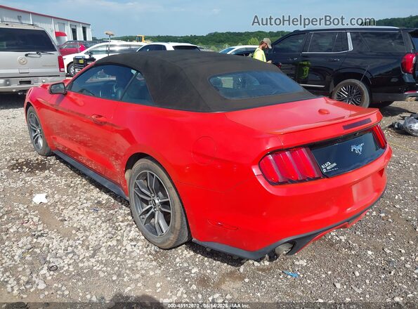 1FATP8UH7G5281496 2016 FORD MUSTANG Orange უკანა მარცხენა
