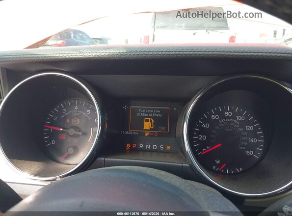 1FATP8UH7G5281496 2016 FORD MUSTANG Orange უკანა სავარძლების ხედი