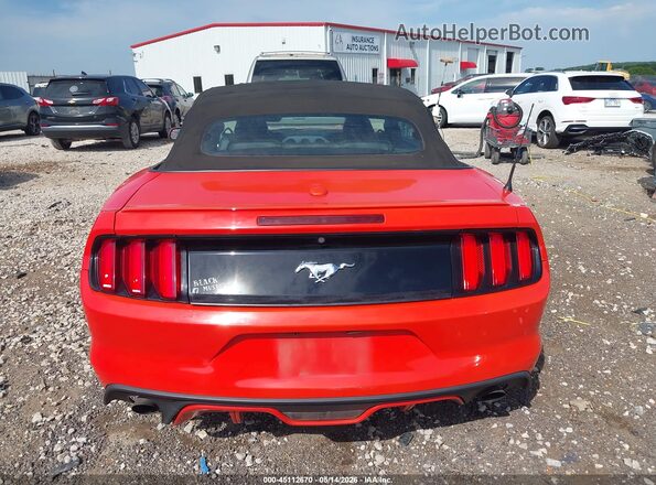 1FATP8UH7G5281496 2016 FORD MUSTANG Orange 