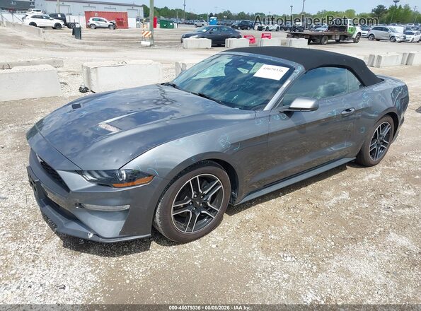 1FATP8UH7P5110425 2023 FORD MUSTANG Серый Передняя левая четверть
