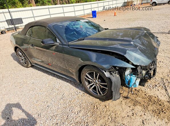 1FATP8UH8G5274802 2016 FORD MUSTANG Gray Передня права чверть