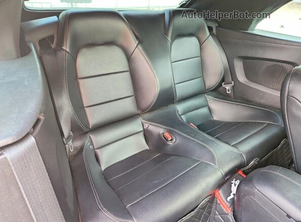 1FATP8UH8G5274802 2016 FORD MUSTANG Gray Вид задніх сидінь