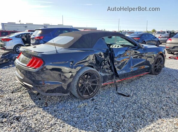 1FATP8UH8L5186018 2020 FORD MUSTANG Черный Задняя правая четверть