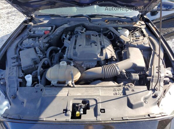 1FATP8UH8L5186018 2020 FORD MUSTANG Черный Вид задней части салона