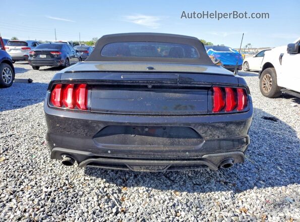 1FATP8UH8L5186018 2020 FORD MUSTANG Черный Вид сзади