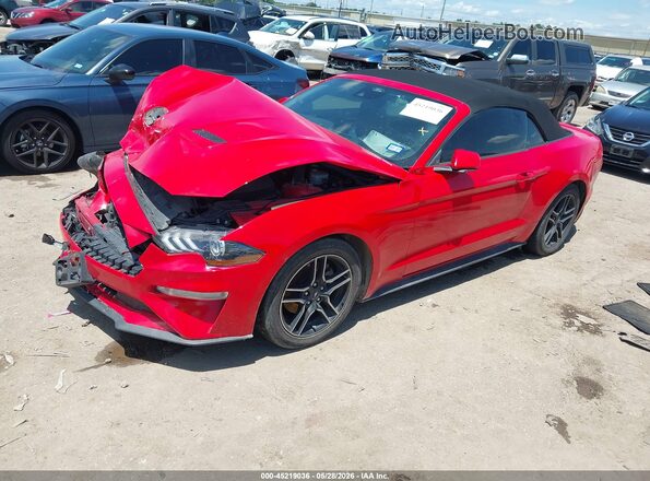 1FATP8UH8M5104922 2021 FORD MUSTANG Red Front left