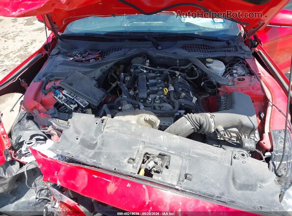 1FATP8UH8M5104922 2021 FORD MUSTANG Red Rear view