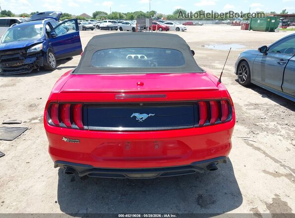 1FATP8UH8M5104922 2021 FORD MUSTANG Red 
