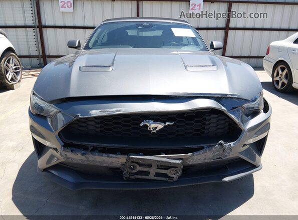 1FATP8UH8M5120750 2021 FORD MUSTANG Gray Widok z przodu