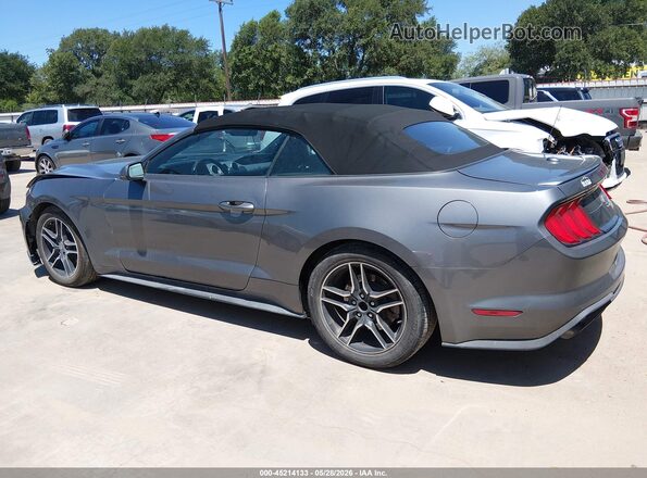1FATP8UH8M5120750 2021 FORD MUSTANG Gray Widok wnętrza 360 stopni