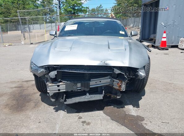 1FATP8UH9L5143310 2020 FORD MUSTANG Silver Rear interior view