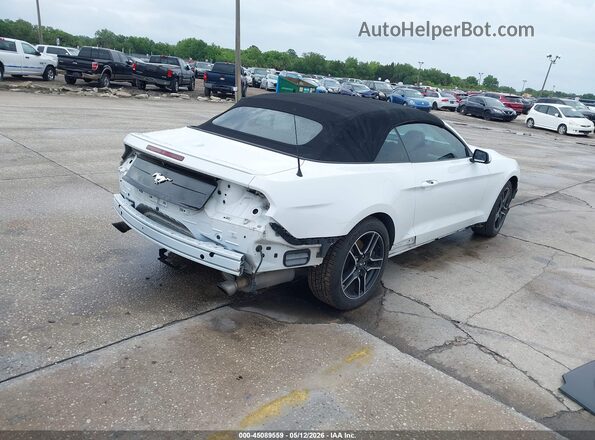 1FATP8UHXK5187511 2019 FORD MUSTANG White Հետևի աջ