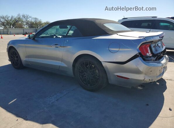 1FATP8UHXM5122516 2021 FORD MUSTANG Gray Trasero izquierdo