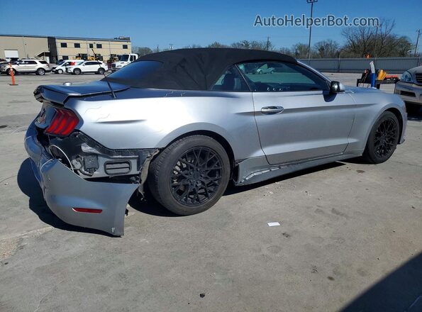 1FATP8UHXM5122516 2021 FORD MUSTANG Gray Trasero derecho
