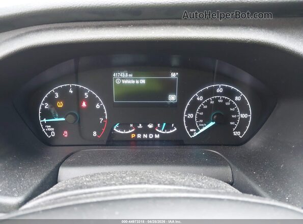 1FBAX2C83MKA81961 2021 FORD PASSENGER White უკანა სავარძლების ხედი