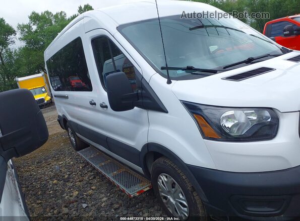 1FBAX2C83MKA81961 2021 FORD PASSENGER White სალონის 360-გრადუსიანი ხედი