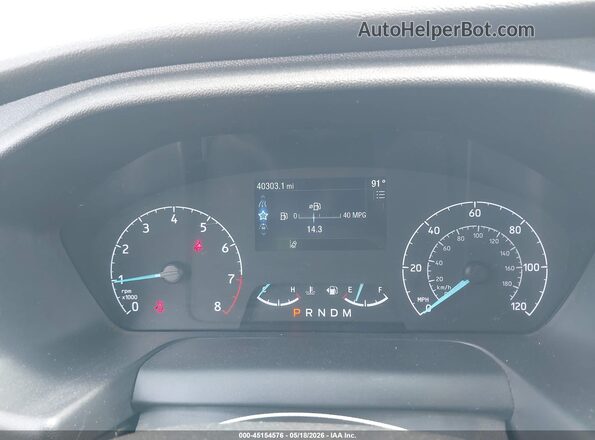 1FBAX2C85PKB41372 2023 FORD TRANSIT-350 White უკანა სავარძლების ხედი