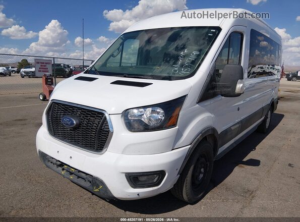 1FBAX2C8XRKA53470 2024 FORD TRANSIT-350 White Առջևի ձախ երեք քառորդ տեսարան
