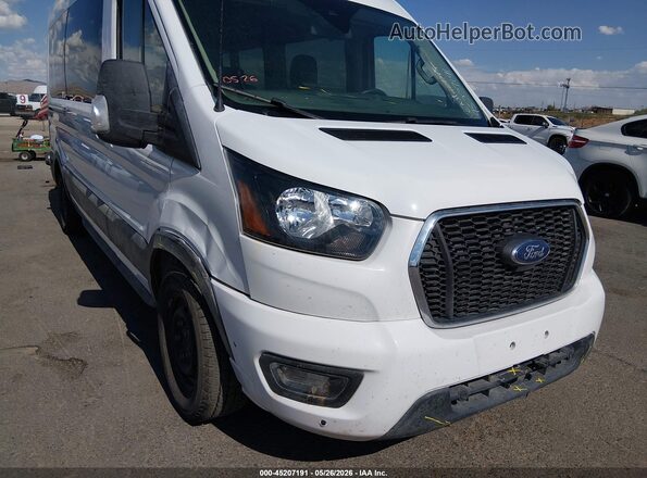 1FBAX2C8XRKA53470 2024 FORD TRANSIT-350 White Դիմացի տեսք