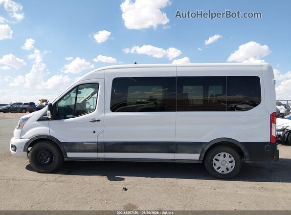 1FBAX2C8XRKA53470 2024 FORD TRANSIT-350 White Սալոնի 360 աստիճան տեսք