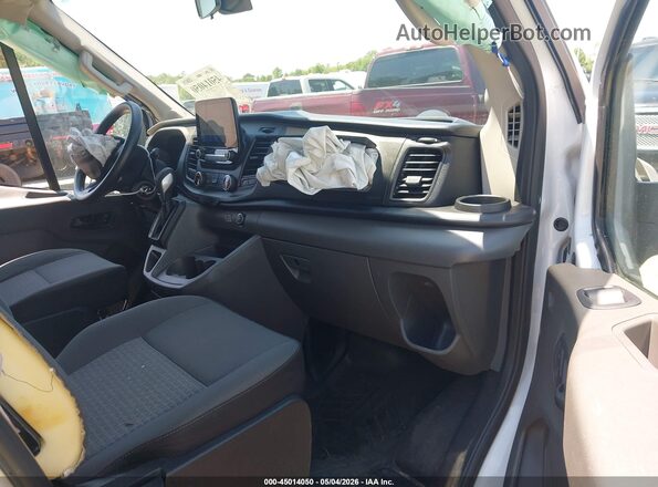 1FBAX2CG1MKA50778 2021 FORD PASSENGER White Widok wnętrza z przodu