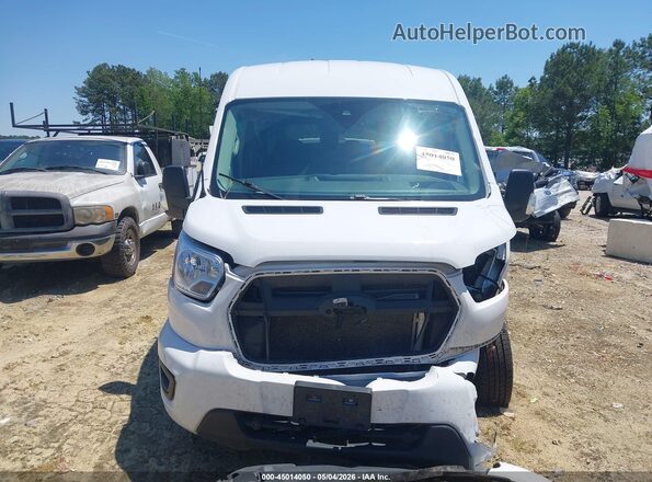 1FBAX2CG1MKA50778 2021 FORD PASSENGER White Widok wnętrza z tyłu