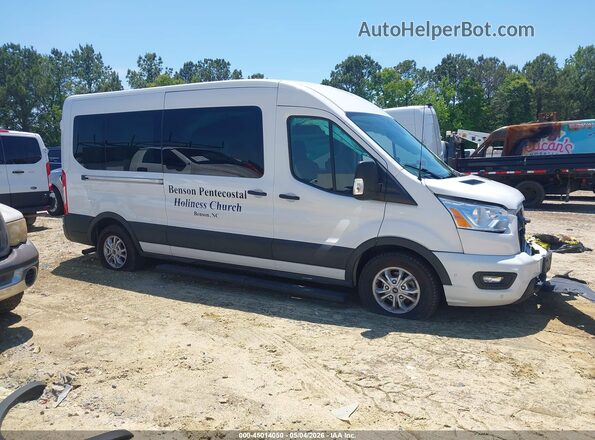 1FBAX2CG1MKA50778 2021 FORD PASSENGER White Widok wnętrza 360 stopni