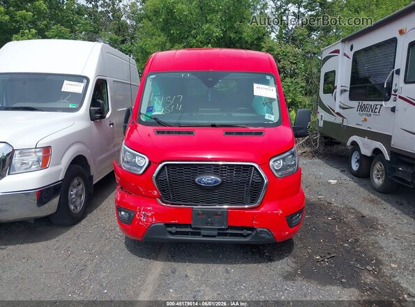 1FBAX2CG1RKB63735 2024 FORD TRANSIT-350 Red ხელსაწყოთა პანელის ხედი