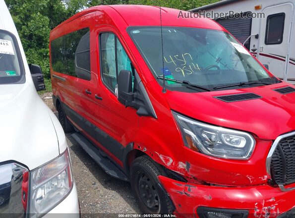 1FBAX2CG1RKB63735 2024 FORD TRANSIT-350 Red 